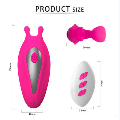 9 Frekuensi U Shapes Couples Vibrator 18.7cm C Type G Spot Massager