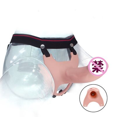 Tali Berongga yang Dapat Disesuaikan Pada Dong 26cm Fleksibel Lengan Penis Ramah Kulit