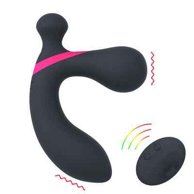 10 Frekuensi Nirkabel Dildo Vibrating Butt Plug 13cm mini ringan