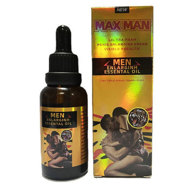 MAXMAN Golden Man Pembesar Pembesar Penis Minyak Esensial 50ml