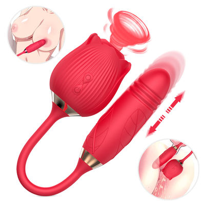 Mengisap Vibrator Madu Sex Toys IPX7 Puting Stimulasi Klitoris Untuk Dewasa