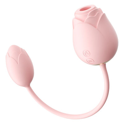 IPX7 Rose Mengisap Remote Control Love Egg Food Grade Silicone