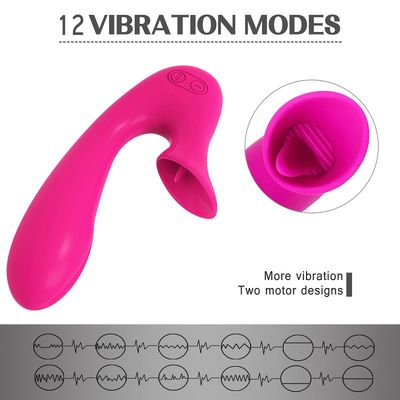 Isi Ulang G Spot Honey Sex Toys Kebisingan Rendah 50dB 12 Model Getaran