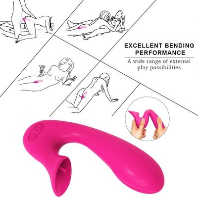 Isi Ulang G Spot Honey Sex Toys Kebisingan Rendah 50dB 12 Model Getaran