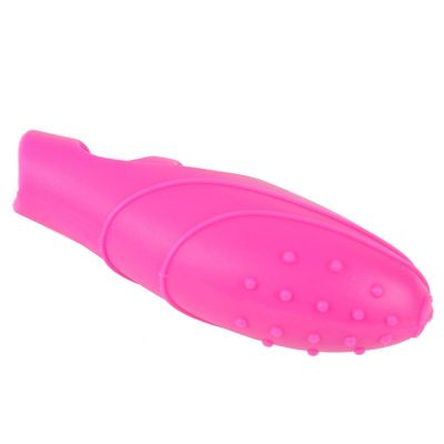 Mini Silikon Wanita Klitoris Penis Extender Lengan 10cm 3 Mode Getaran
