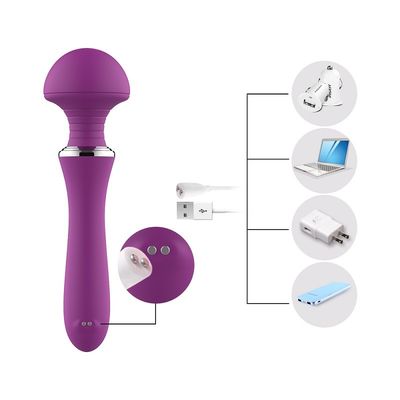 Multifungsi AV Tongkat Madu Mainan Seks Wanita G Spot Vibrator