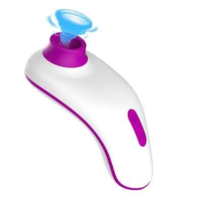 Puting Mengisap Madu Sex Toys 10 Kecepatan Kelas Medis Silicone Electric Sucking Massager