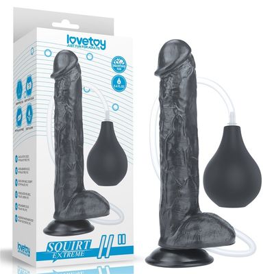 11 Inch 22cm Realistis Ejakulasi Dildo Masturbasi Tahan Air