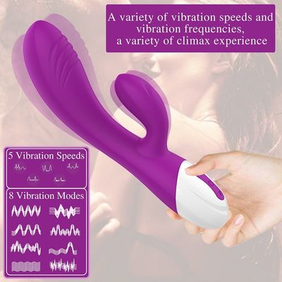 ROHS Certified Vibrator Sex Toy USB Charging Untuk G Spot Clitoris Stimulator