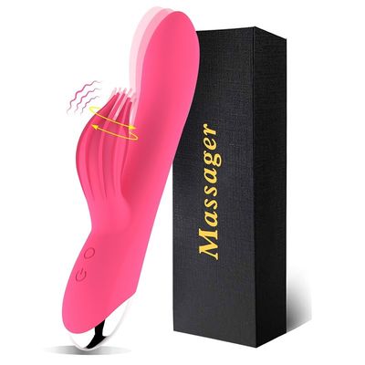 Dual Motor Silicone Vibrator Sex Toy 50db Kebisingan Rendah tidak beracun multifungsi