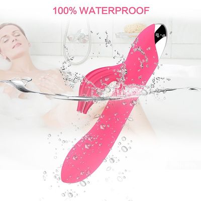 Dual Motor Silicone Vibrator Sex Toy 50db Kebisingan Rendah tidak beracun multifungsi