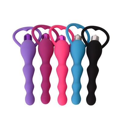 Tahan Air Wanita Anal Sex Toys Gay Pijat Prostat Butt Plugs 18cm