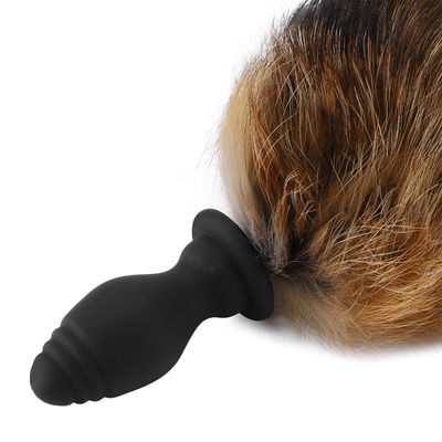 OEM Remote Control Foxy Tail Plug Anal 45cm Untuk Wanita BDSM Games