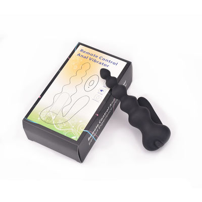Remote Control Anal Sex Toys Anal Beads Plug Getaran Ganda 16cm