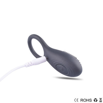 Silikon Dewasa Pria Mainan Seks Penis Cincin Vibrator 13 Frekuensi 50DB Kebisingan Rendah