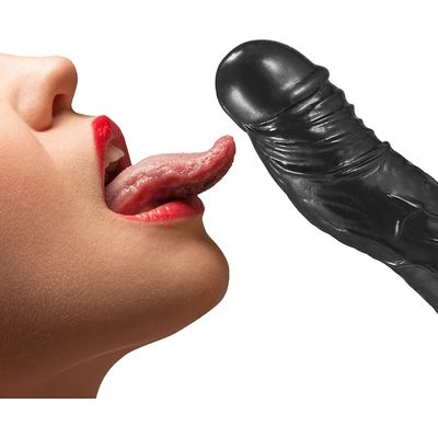 TPE Nyata Merasa Mens Sex Toys Pembesaran Extender Strap Di Dilldo 20cm