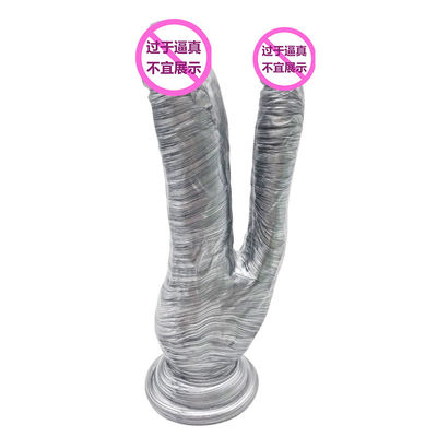TPE Real Feel Realistis Strap Pada Pembesaran Penis Extender 20cm