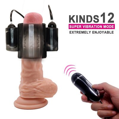 9v ABS Remote Control Cincin Lengan Penis Pasangan Mainan Seks Stimulasi Elektro