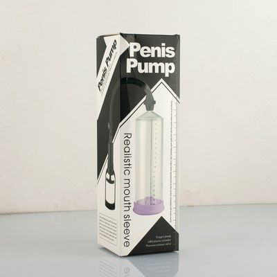 ABS Penis Pompa Vakum Mens Sex Toys Extender 19 cm ramah lingkungan