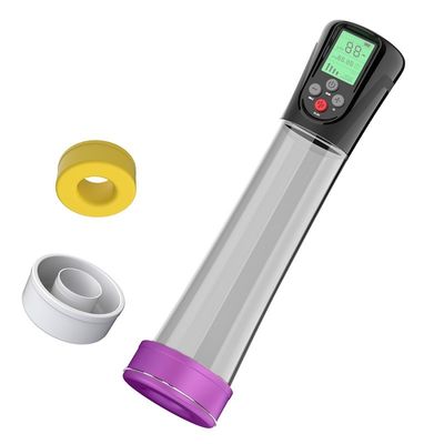 USB Rechargeable Mens Sex Toys Pompa Penis Otomatis 29cm PVC