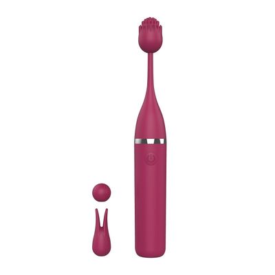 Pijat Puting Mainan Seks Wanita G Spot Vibrator IPX6 Tahan Air