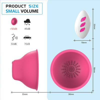 Breast Pump Massager Womens Sex Toys 12 Mode Bersertifikat ROHS