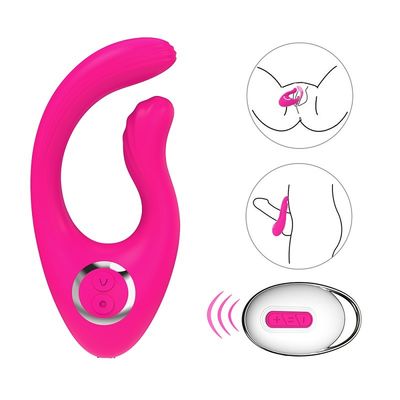 CE Wireless Remote Control Telur U Jenis Vibrator 9 Frekuensi IPX7