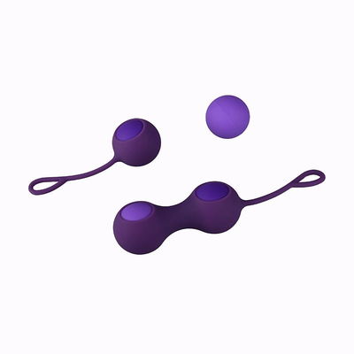 Tahan air 3 PCS Kegel Vagina Pengetatan Bola Pengisian Magnetik