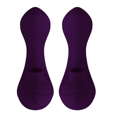 Silicone Sucking Vibrator Sex Toy Remote Control 13.4cm Untuk Wanita Dewasa