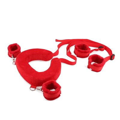 Manset Pergelangan Kaki Dan Tangan 385G Nyaman Nilon Bdsm Belt Borgol