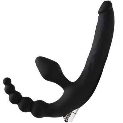 14 cm Pijat Ganda LGBT Sex Toys Strapon Dildo Butt Plug Vibrator