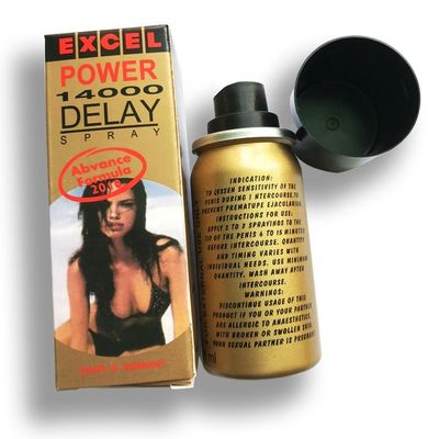 Penis Memperpanjang Lama Excel Power 14000 Delay Spray 45ml Disetujui FDA
