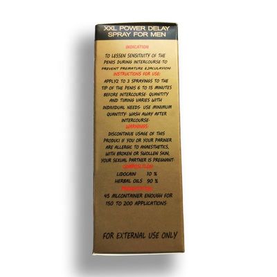 Penis Memperpanjang Lama Excel Power 14000 Delay Spray 45ml Disetujui FDA