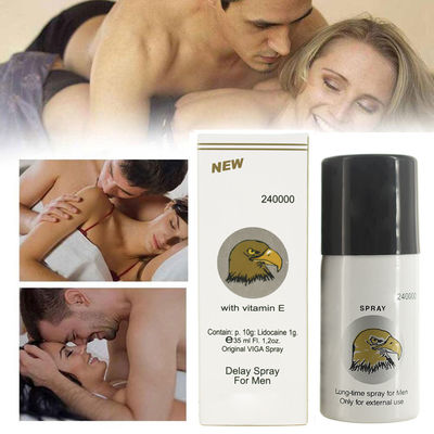 Super VIGA 240000 45ml Stud Desensitizer Spray Promescent Delay Spray Untuk Pria